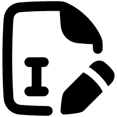 Edit PDF Icon from Plump Remix Set