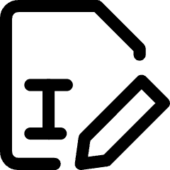 Edit PDF Icon from Core Line Set