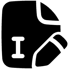 Edit PDF Icon from Plump Solid Set