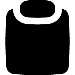 Empty Clipboard Icon from Flex Solid Set