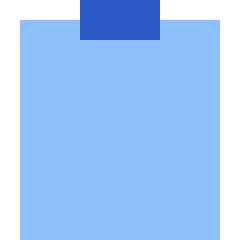 Empty Clipboard Icon from Sharp Flat Set