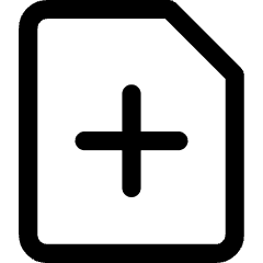 File Add Icon from Core Line Set