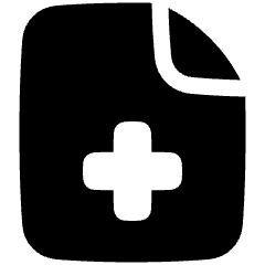 File Add Icon from Plump Solid Set