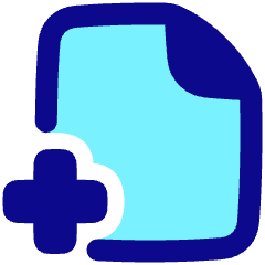 File Add Alternate Icon from Plump Pop Set