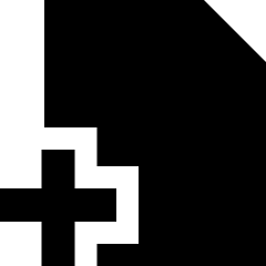 File Add Alternate Icon from Sharp Solid Set