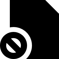 File Block Icon from Sharp Solid Set