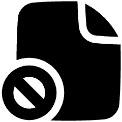 File Block Icon from Plump Solid Set