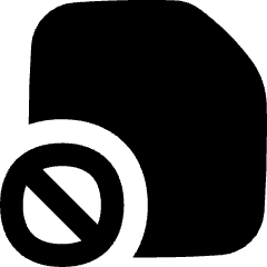 File Block Icon from Flex Solid Set