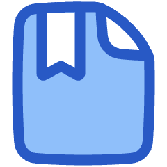 File Bookmark Icon from Plump Duo Set