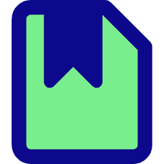 File Bookmark Icon from Core Pop Set