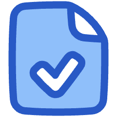 File Check Icon from Plump Duo Set