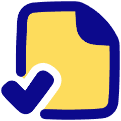 File Check Alternate Icon from Plump Pop Set