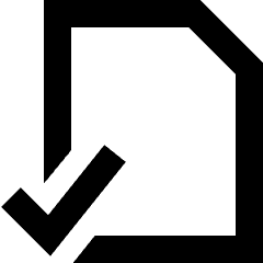 File Check Alternate Icon from Sharp Remix Set