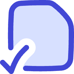 File Check Alternate Icon from Flex Duo Set