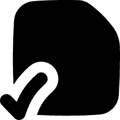 File Check Alternate Icon from Flex Solid Set