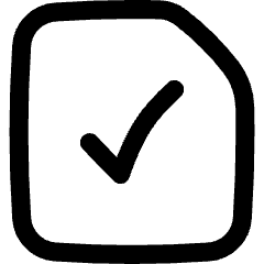 File Check Icon from Flex Line Set