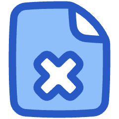 File Delete Icon from Plump Duo Set