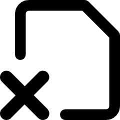 File Delete Alternate Icon from Core Remix Set