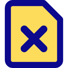 File Delete Icon from Core Pop Set
