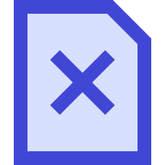 File Delete Icon from Sharp Duo Set