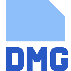 File Dmg Icon from Sharp Flat Set