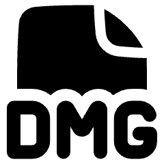 File Dmg Icon from Plump Solid Set