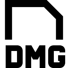 File Dmg Icon from Sharp Remix Set