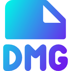 File Dmg Icon from Core Gradient Set