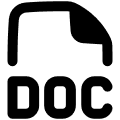 File Doc Icon from Plump Remix Set