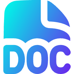 File Doc Icon from Flex Gradient Set