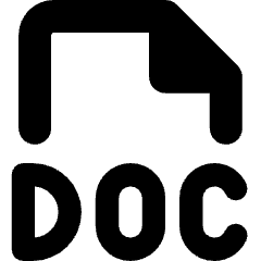 File Doc Icon from Core Remix Set