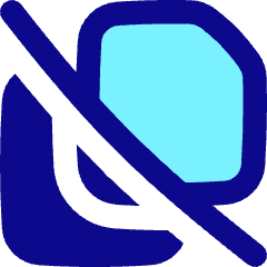 File Document Copy Duplicate Off Icon from Flex Pop Set