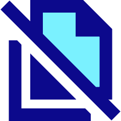 File Document Copy Duplicate Off Icon from Sharp Pop Set