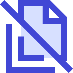 File Document Copy Duplicate Off Icon from Sharp Duo Set
