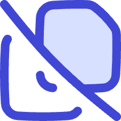 File Document Copy Duplicate Off Icon from Flex Duo Set