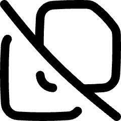 File Document Copy Duplicate Off Icon from Flex Line Set