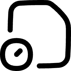 File Document Edit History Icon from Flex Line Set