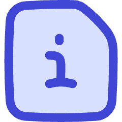 File Document Info Quick Reference Icon from Flex Duo Set
