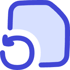 File Document Restore Page Icon from Flex Duo Set