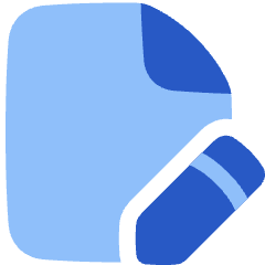 File Edit Icon from Plump Flat Set