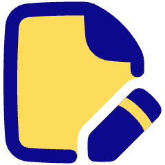 File Edit Icon from Plump Pop Set