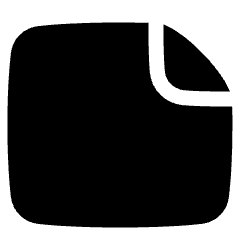 File Empty Horizontal Icon from Plump Solid Set