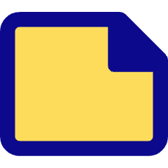 File Empty Horizontal Icon from Core Pop Set