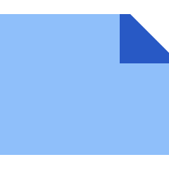 File Empty Horizontal Icon from Sharp Flat Set