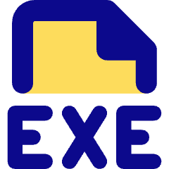 File Exe Icon from Core Pop Set