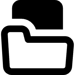 File Folder Icon from Core Remix Set