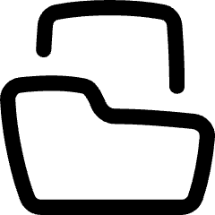File Folder Icon from Flex Line Set