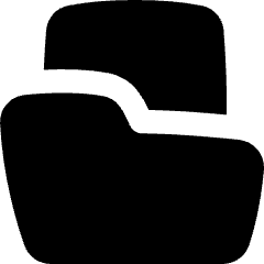 File Folder Icon from Flex Solid Set