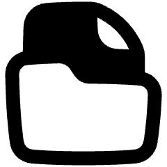 File Folder Icon from Plump Remix Set