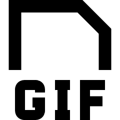 File Gif Icon from Sharp Remix Set